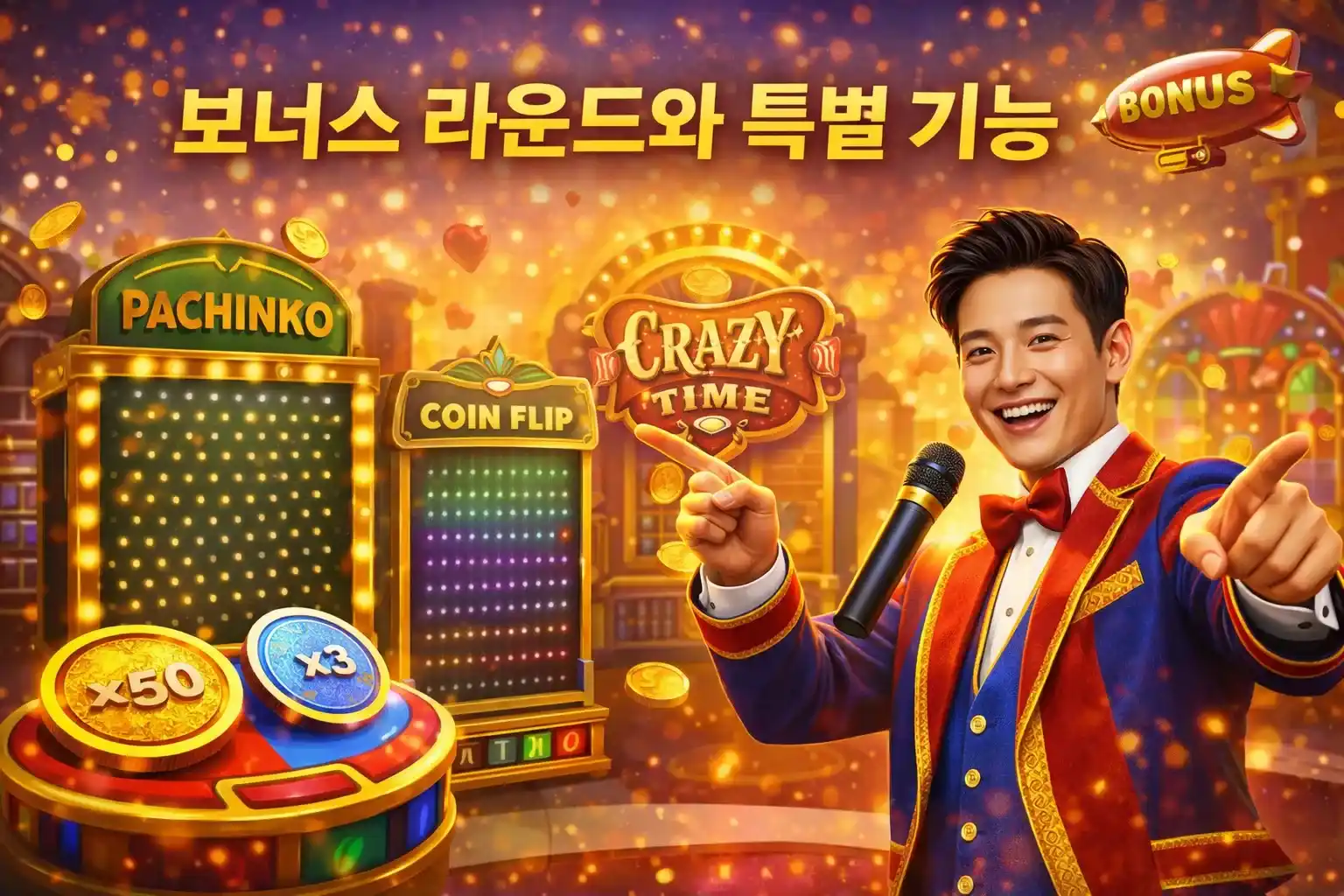 보너스 라운드와 특별 기능